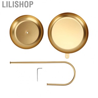 Lilishop Fruit Snack  Tray Fruit  Gold Double Layer For Home