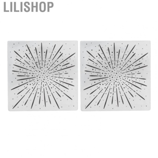 Lilishop 2pcs Embossing Folders For Card Making DIY Making Embossed Template