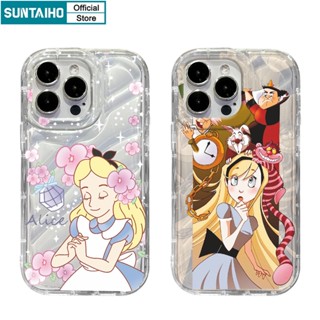 Suntaiho เคสโทรศัพท์มือถือแบบใส กันรอยกล้อง ลายเจ้าหญิงดิสนีย์น่ารัก สําหรับ iPhone 14Promax 14 13Promax 13 12Promax 11 ProMax 11 X Xs Xr 7 8 Plus 7+ 8+ iPhone 11