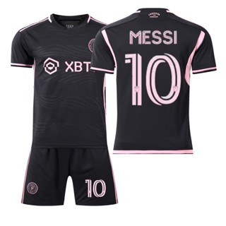 Gp1 เสื้อยืดกีฬาแขนสั้น ลายทีมชาติฟุตบอล Messi Inter Miami CF 23-24 2 ชิ้น ต่อชุด PG1