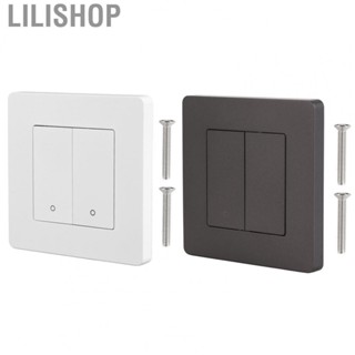 Lilishop Smart Light Switch Panel  Reverse Dual Control Timing Function AC100-240V Smart Dimmer Switch Dimming Automatic On Off Device Sharing  for Curtain