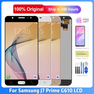 หน้าจอสัมผัส LCD 5.5 นิ้ว สําหรับ Samsung Galaxy J7 Prime Samsung J7 Prime G610 G610F