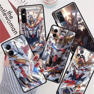 เคสโทรศัพท์ซิลิโคน TPU กันกระแทก ลายการ์ตูนกันดั้ม สําหรับ Vivo Y51 Y33 Y72 Y52 Y75 Y55 Y76 Y76S Y77E Y50 Y30 Y30I Y31S Y54S Y33S Y33T Y51S Y53S 5G