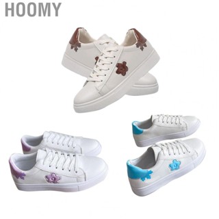 Hoomy Women Skate Shoes  Women Shoes Stable Heel Soft Lining Breathable PU Leather Casual Fashionable  for Work for School