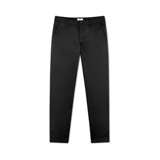 AIIZ (เอ ทู แซด) - กางเกงขายาวชิโน่ เอวยางยืด ผ้าคอตตอนnMens Easy Care Stretch Elastic Waisted Chino Pants