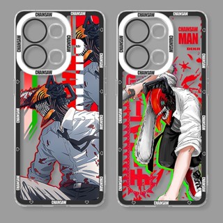 เคสโทรศัพท์มือถือแบบนิ่ม ใส ลายอะนิเมะเลื่อยโซ่ สําหรับ case huawei Nova 11 7 9 10 SE Y61 Y70 Y90 3i 5T 7i 8i Y7A Y9S Y7 Y9 Prime 2019 P20 P30 Lite Mate 20 x Pro