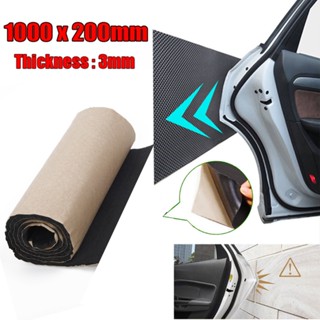 ⚡READYSTOCK⚡Car Wall Door Protector Garage Rubber Replacement Guard 100x20cm Flexible