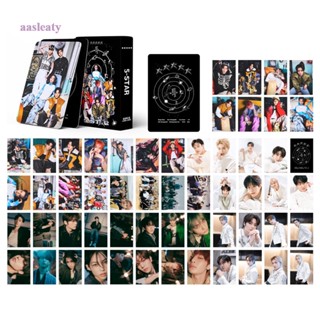 Aasleaty อัลบั้มเพลง Stray Kids 55 ชิ้น/ชุด ★★★★★ การ์ดศิลปินเกาหลี ซีรีส์ 5 ดาว ขนาดเล็ก