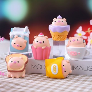 ของขวัญวันเกิดจากหมูโคเคนหมูลูกหมูการ์ตูนลูกหมูเล่นลูกหมูน่ารัก ๆ