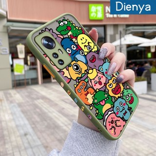 เคสโทรศัพท์มือถือ ซิลิโคนนิ่ม ใส กันกระแทก ลายการ์ตูนมอนสเตอร์ สําหรับ Xiaomi 12 Pro 5G 12 Lite