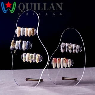 Quillan แผ่นบอร์ดอะคริลิคใส ถอดออกได้ สําหรับโชว์เล็บ