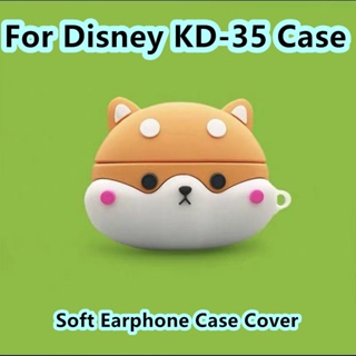 【ของแท้】เคสหูฟัง แบบนิ่ม ลายการ์ตูนดิสนีย์ KD-35 KD-35