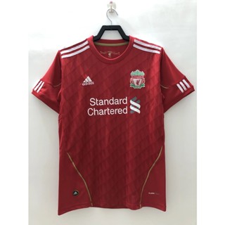 เสื้อกีฬาแขนสั้น ลายทีมชาติฟุตบอล Liverpool 10 Liverpool สไตล์วินเทจ แห้งเร็ว ไซซ์ S - XXL