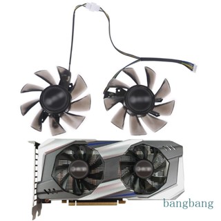 Bang 75 มม. T129215Bu พัดลมระบายความร้อนการ์ดจอ 4Pin VGA สําหรับ GALAX GTX 1060 KFA2