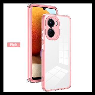 เคสโทรศัพท์มือถือแบบนิ่ม TPU ใส กันกระแทก หรูหรา สําหรับ vivo Y35 Y22 Y16 Y21 Y33S Y21S T1X V25 V25E Y02 Y30 Y33 T1 Y75 Y55