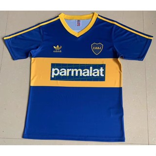  เสื้อกีฬาแขนสั้น ลายทีมชาติฟุตบอล Boca Juniors 1992 ชุดเหย้า แห้งเร็ว ไซซ์ S-XXL AAA