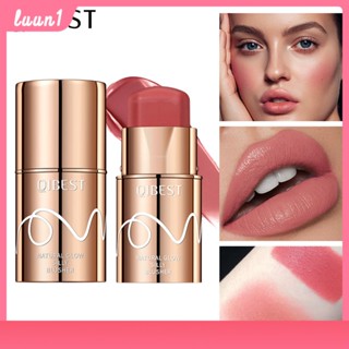 Qibest Silky Blush Stick Brightening Color Blush Stick Rouge Pen Blush Stick Paste Blush Stick cod