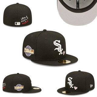 หมวกแก๊ป ปักลาย chicago White Sox fit คุณภาพสูง สําหรับผู้ชาย และผู้หญิง 1HIF