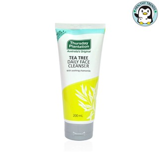 Thursday plantation Tea tree daily face cleanser ทีทรีออย สครับล้างหน้า200ml. [HT]