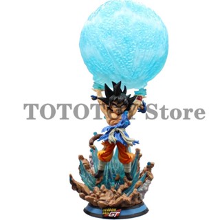 Spot Dragon Dall Z DBZ GK statue animal character action character kakarotto Super Saiyan son Wukong 50cm PVC lighting gift model Figma