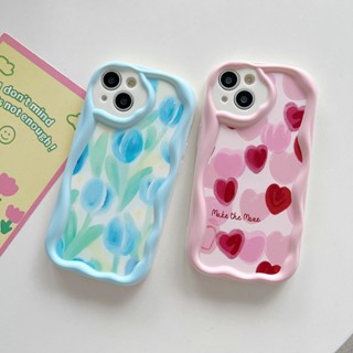 เคสโทรศัพท์มือถือ ซิลิโคนนุ่ม ลายคลื่นครีมน่ารัก สําหรับ Realme 5 8 Pro 5s 5i 6i 7 7i 8i 10 C2 C17 C11 C15 C12 C25 C25s C20 C21 C21Y C25Y C30 C30S C31 C33 C35 C55 C53 | St Y03