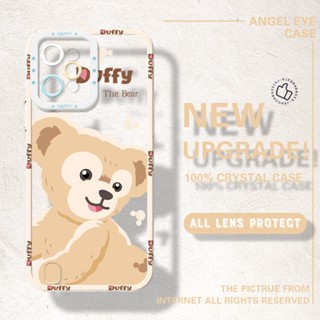 เคสโทรศัพท์มือถือแบบนิ่ม ใส กันรอยกล้อง ลายการ์ตูน StellaLou Duffy คริสตัล สําหรับ OPPO Reno5 5F 5K 5 Lite 6 Lite 6Z 7Z 8Z 7 Lite 8 Lite