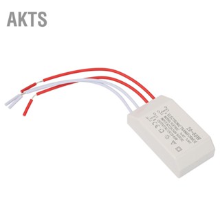 AKTS 220V เป็น AC 12V หม้อแปลงอิเล็กทรอนิกส์ตัวแปลงแรงดันไฟฟ้า 20-60W ไดร์เวอร์พาวเวอร์ซัพพลายอัจฉริยะ