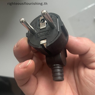 Righteousflourishs.th ใหม่ อะแดปเตอร์ซ็อกเก็ตเชื่อมต่อไฟฟ้า EU AC 16A 250V