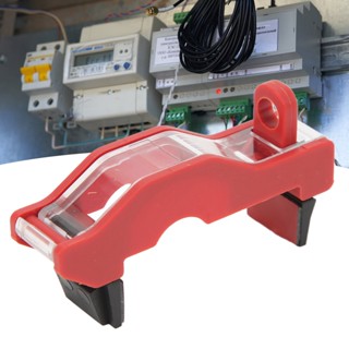 Intelligent Security ฝาครอบป้องกันการกระจาย 1P ป้องกันการใช้ผิดประเภท Safe Insulated Transparent Circuit Breaker Cover for Outdoor