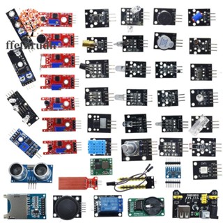 45 in 1 ชุดบอร์ดโมดูลเซนเซอร์สตาร์ทเตอร์ สําหรับ Arduino UNO R3 MEGA2560