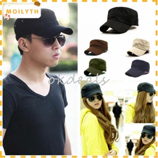 Moily Classic Style Army Hat Adjustable Plain Patrol Cap