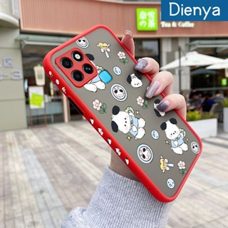 เคสโทรศัพท์มือถือ ซิลิโคนนิ่ม ป้องกันกระแทก ขอบสี่เหลี่ยม ลายดอกไม้ หมี สําหรับ Infinix Smart 6 HD Smart 6 Plus