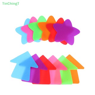 [TinChingT] สติกเกอร์มาร์กเกอร์ ทรงกลม สําหรับติดตกแต่งพื้นห้องเรียน 10 ชิ้น