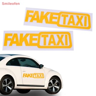 [Smileofen] สติกเกอร์ไวนิล ลาย FAKE TAXI สําหรับติดตกแต่งรถยนต์ JDM Drift Race