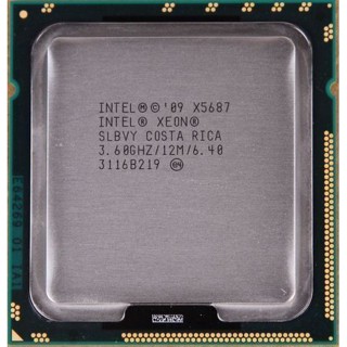 โปรเซสเซอร์ CPU 1366-pin X5647 X5667 X5672 X5677 X5687