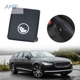 ⚡READYSTOCK⚡Mount Cover Part Accessories Black For Volvo S90 Interior Isofix Rear S60