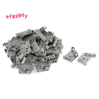 บล็อกขั้วต่อราง DIN ขนาด 35 มม. 50 ชิ้น