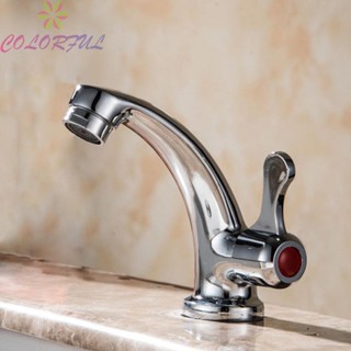 【COLORFUL】Water Tap Zinc Alloy Basin Faucet Bathroom Hardware Home Kitchen Side Open