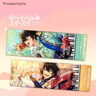 [ProsperityUs] ที่คั่นหนังสือ ลายดาว เลเซอร์ Sakuma Rei Tenshouin Eichi Kagehira Mika เครื่องเขียน สําหรับโรงเรียน