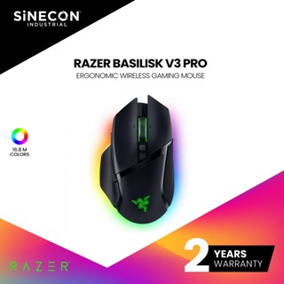 Razer Basilisk V3 Pro Customizable Wireless Gaming Mouse with Razer HyperScroll Tilt Wheel