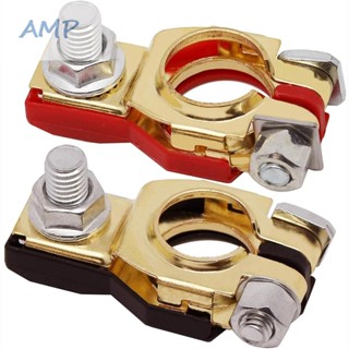 ⚡READYSTOCK⚡Battery Terminal  2Pcs Automotive Battery Terminal Clamp Clip Connector For Car