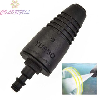 【COLORFUL】Turbo Jet Black Washer Jet 45X4X3.5cm High Quality Pressure Washer Jet