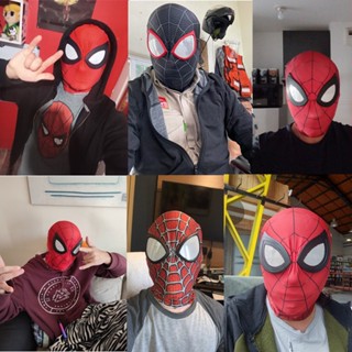 หน้ากากสไปเดอร์แมน Spiderman Mask Super Hero Cosplay ขนาดฟรีไซส์ ใส่ได้ทั้งและผู้ใหญ่