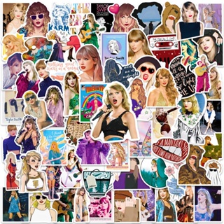 Ellen สติกเกอร์ Taylor Swift กันน้ํา สําหรับติดตกแต่งอัลบั้มรูปภาพ แล็ปท็อป สเก็ตบอร์ด กระเป๋าเดินทาง diy 100 ชิ้น