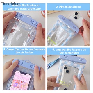 Timehebay เคสโทรศัพท์มือถือ กันน้ํา กันกระแทก ลายการ์ตูนอนิเมะ Kawaii น่ารัก เหมาะกับฤดูร้อน สําหรับเด็กผู้หญิง