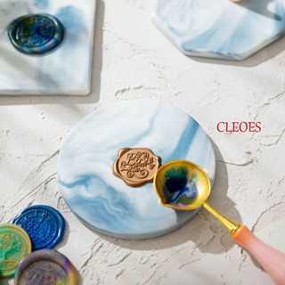 CLEOES แผ่นซีลเพ้นท์สีธรรมชาติ สวยงาม สําหรับตกแต่งสมุดภาพ DIY