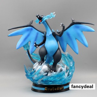 โมเดลฟิกเกอร์ PVC รูปปั้น Pokemon EGG Charizard GK ขนาด 28 ซม. ของเล่นสะสม สําหรับเด็ก