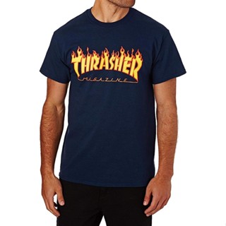 เสื้อยืด ลาย Thrasher Flame Undertale