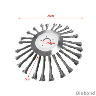 [Biubond] แปรงลวดเหล็ก สําหรับเครื่องตัดหญ้า