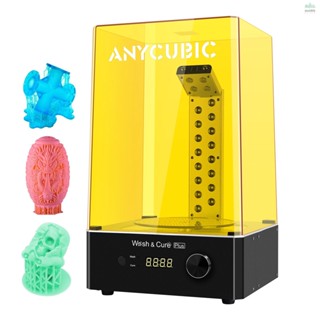 Anycubic 2 in 1 แพลตฟอร์มการบ่มน้ํา รูปตัว L และแถบไฟโรตารี่ สําหรับเครื่องพิมพ์ 3D Mars Pro Photon Mono X LCD 8.9 นิ้ว